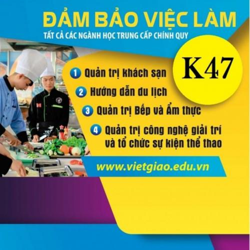 Thông báo tuyển sinh hệ Trung cấp: Trường Trung cấp Việt Giao
